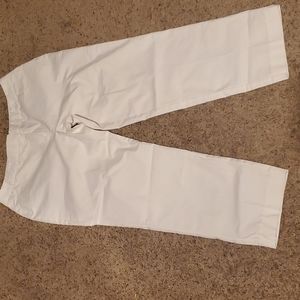 5/$20 Womens Larry Levine White Dress Pants 12